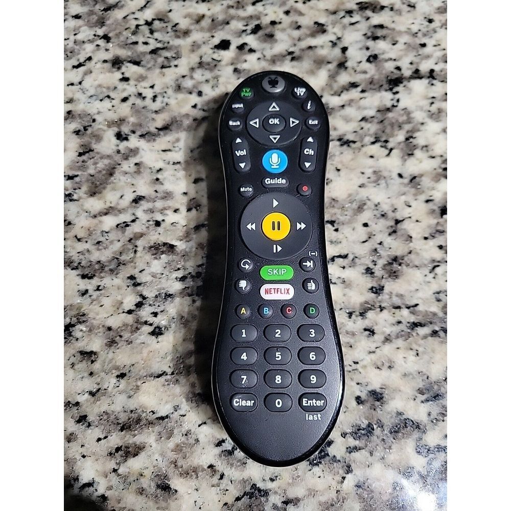 Tivo S6V TGN-CRB97 Genuine OEM Tivo Talk Black‎ Remote Control